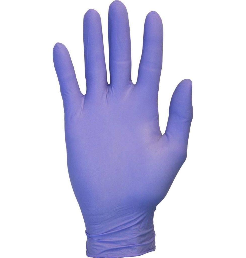 Purple Rubber Glove
