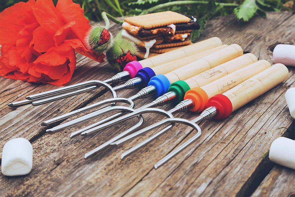 Marshmallow roasting sticks