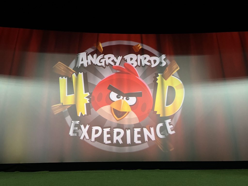 Angrybirds 4D experience at Thorpe Park