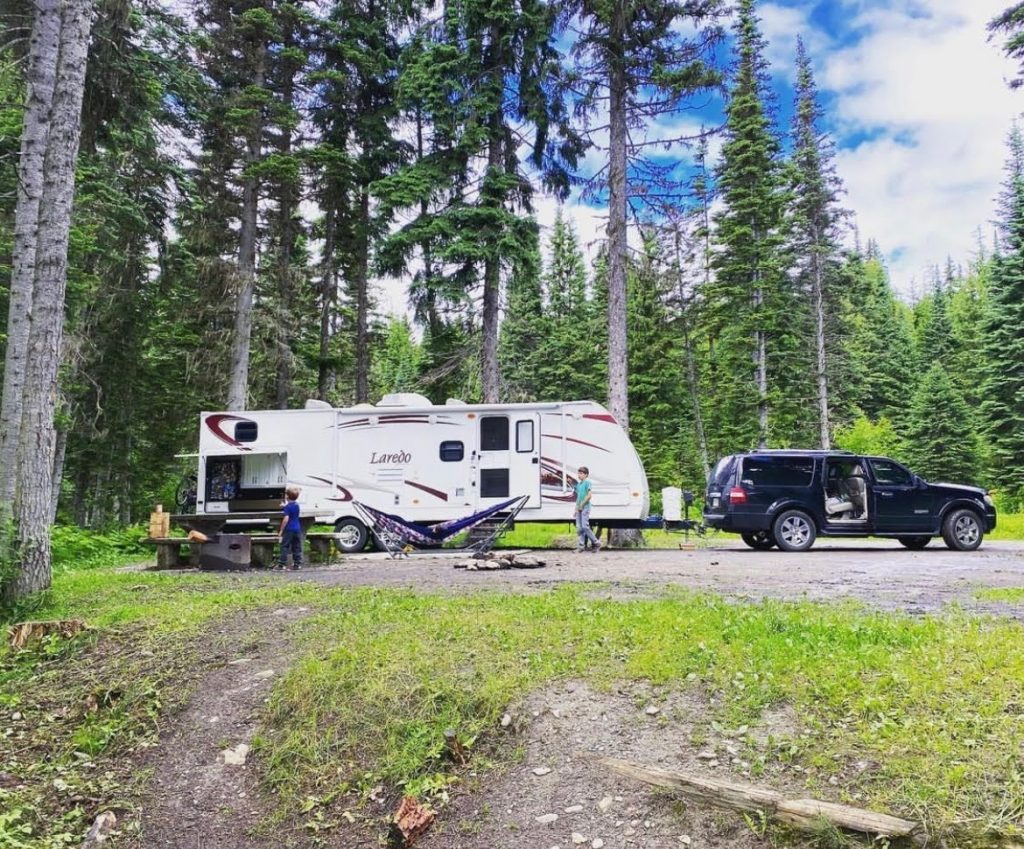 Beautiful Crown Land camping in British Columbia, Canada