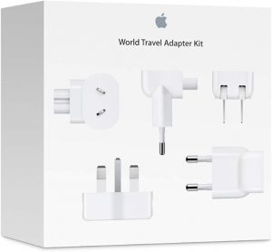 Apple travel adapters to include in your kids luggage