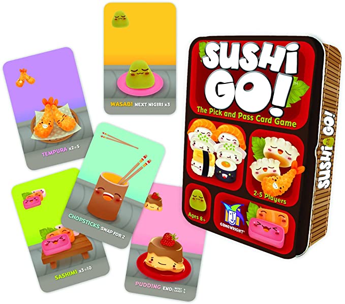 sushi go card game - a favorite while camping
