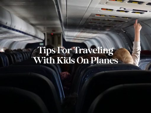 Tips for traveling with kids on planes