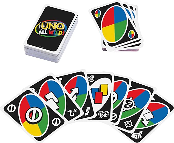Uno all wild card game review for camping