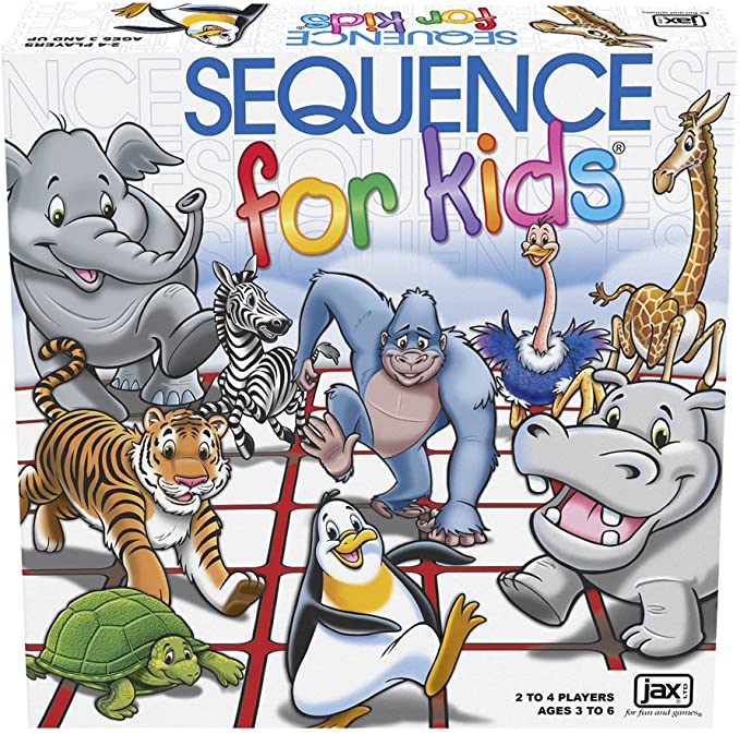 sequence for kids - a great family board came for camping