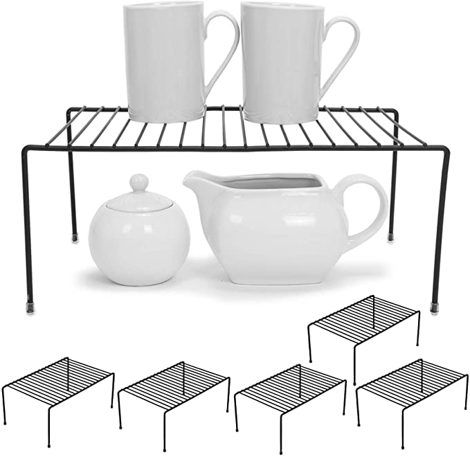 stackable shelving for RV cupboards