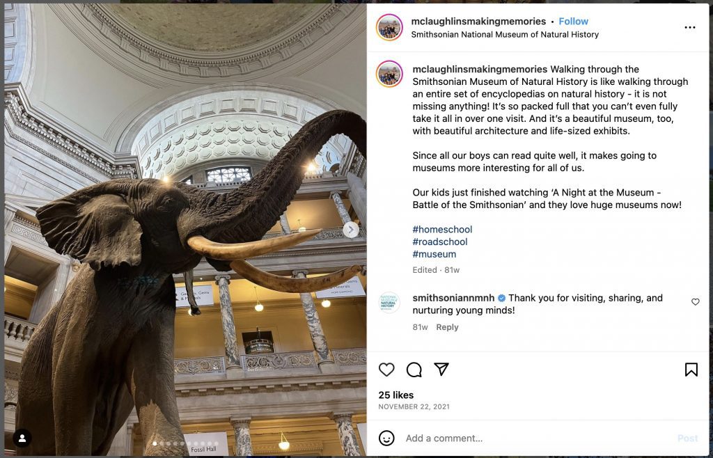 free museums in Washington, DC: The Museum of Natural History