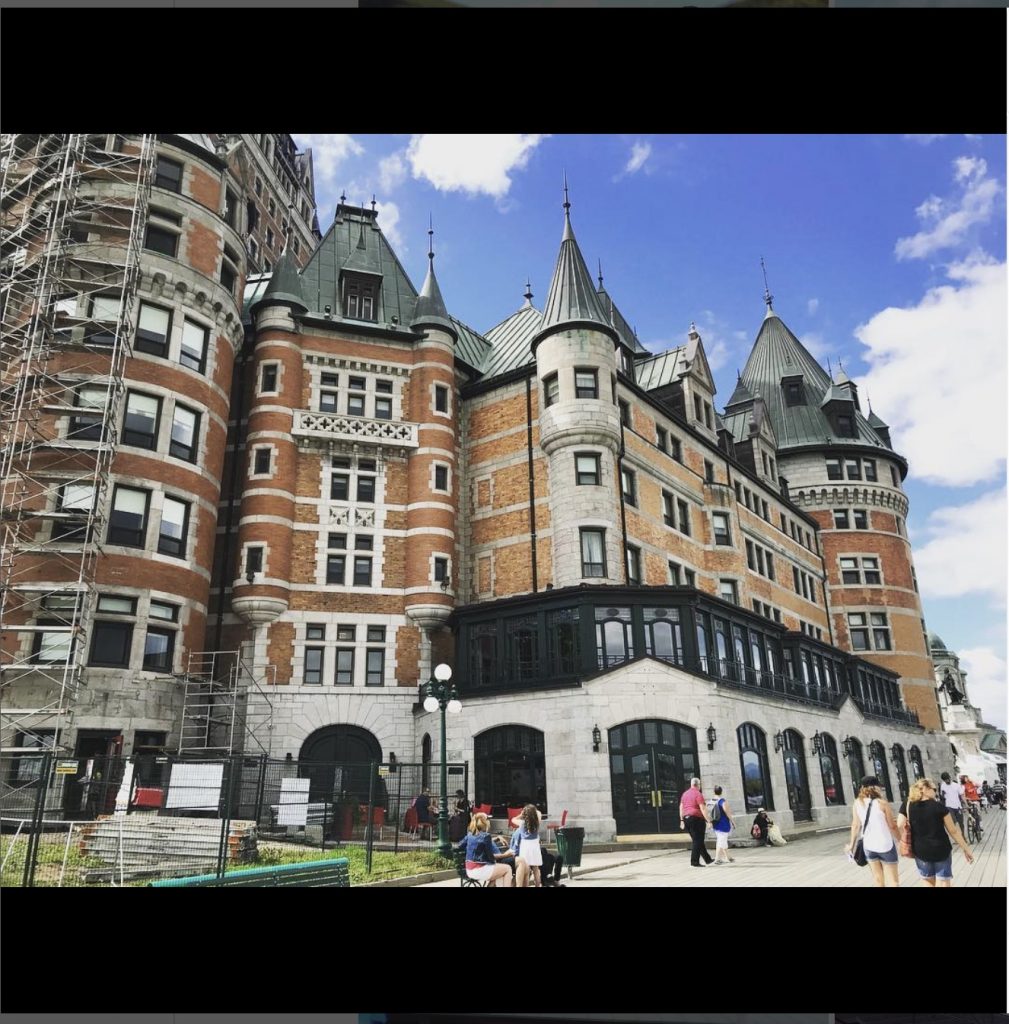 visiting quebec city on vacation in Canada