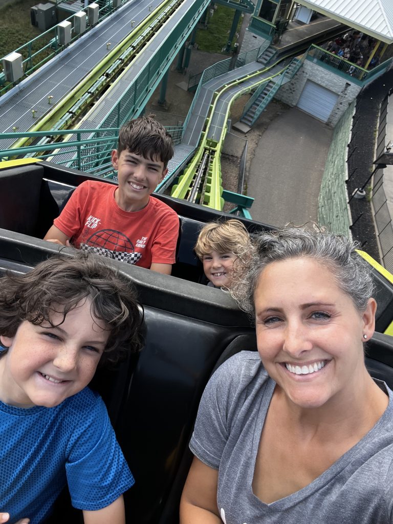 Our Family Riding Wild Thing at ValleyFair Minnesota