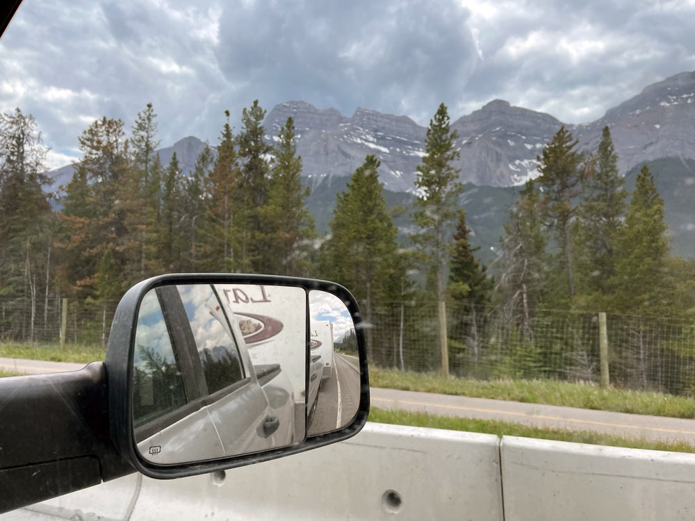 Our RV life took us to the Canadian Rockies