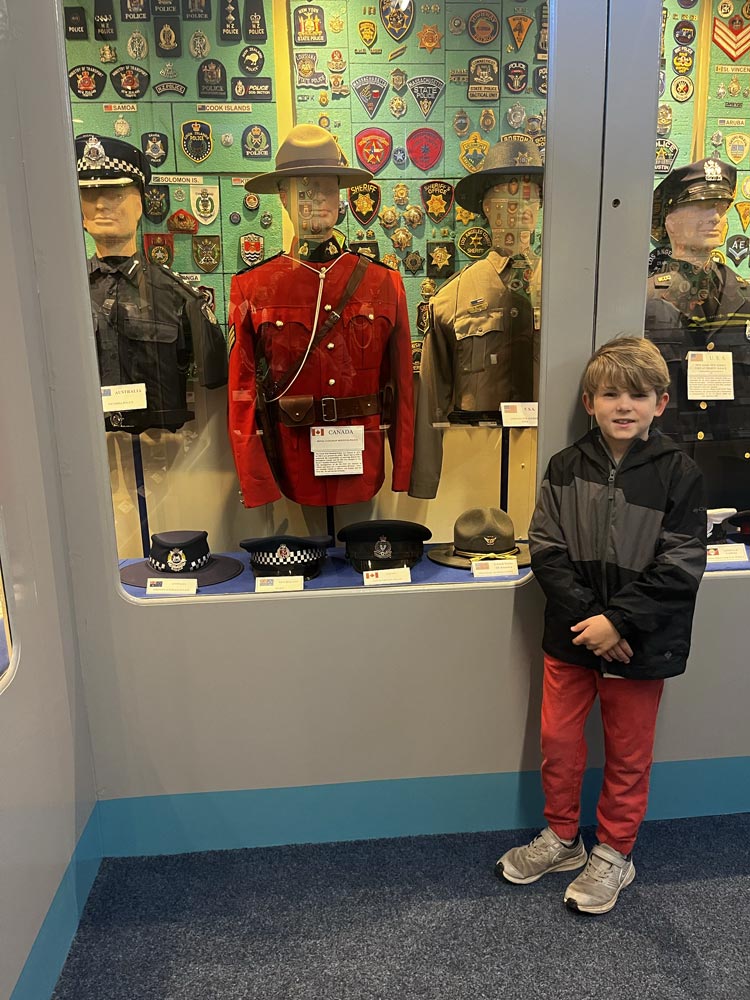 Visiting the Police Museum in Glasgow, Scotland