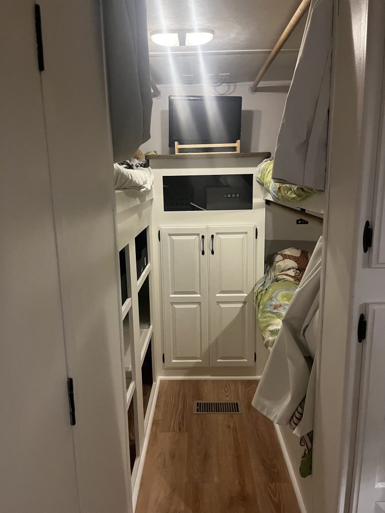 RV with bunk beds