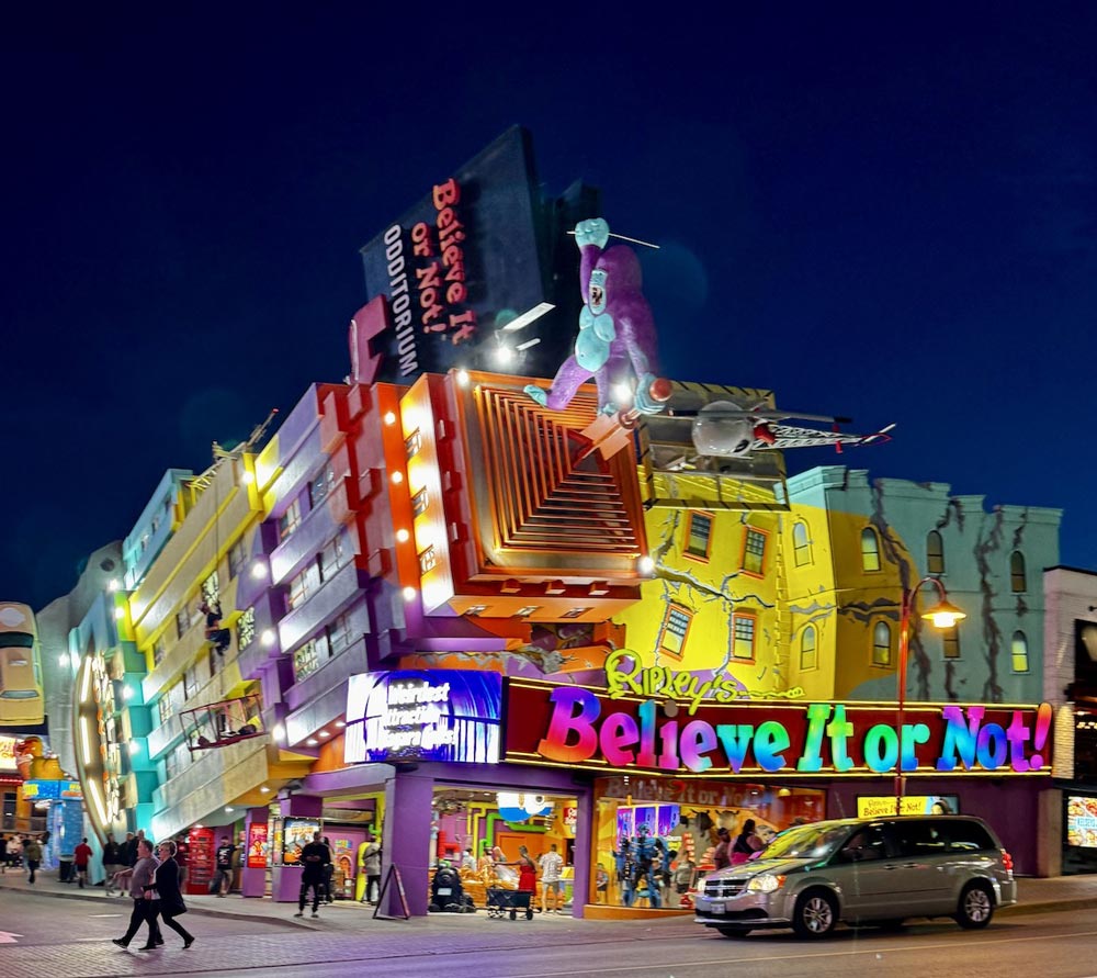 Ripleys Believe it or not on Clifton Hill, Niagara Falls