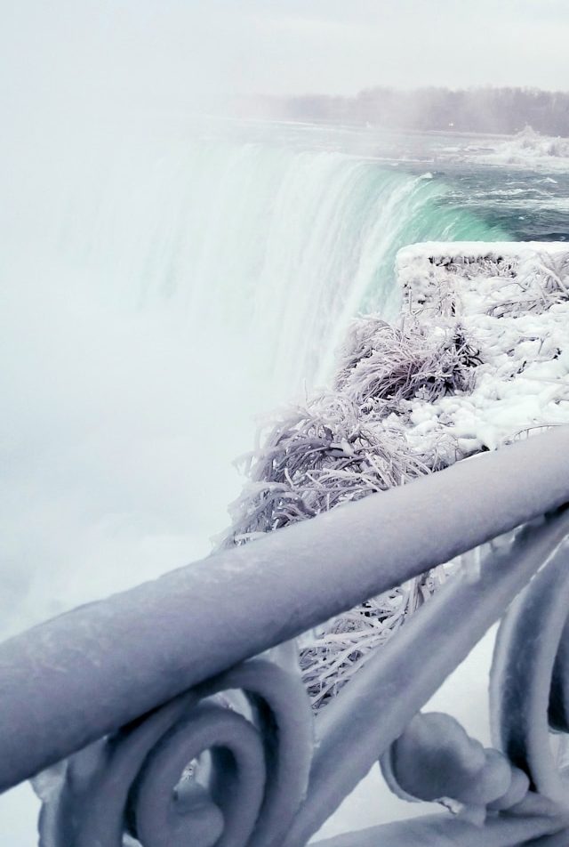 Niagara Falls in the winter