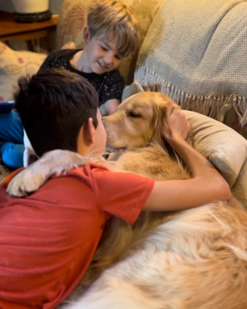 We often choose our house sits based on how the pets do with kids