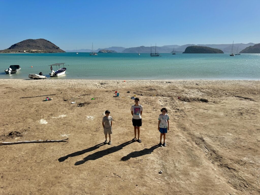 Our family loves camping at Playa Santispac