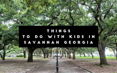 Things to do with kids in Savannah, Georgia