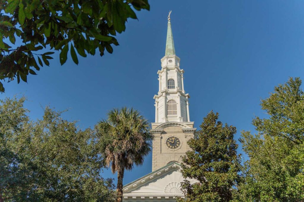 There are plenty of historic churches to visit in Savannah Georgia