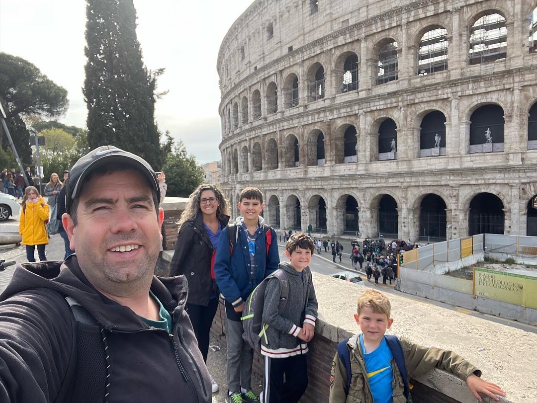 Visiting Rome while petsitting in Europe