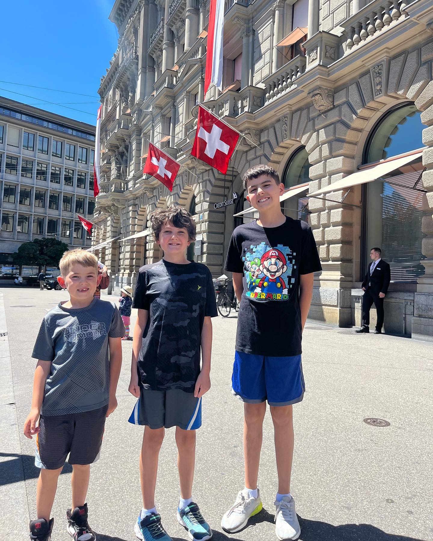 Visiting downtown Zurich while house sitting in Switzerland