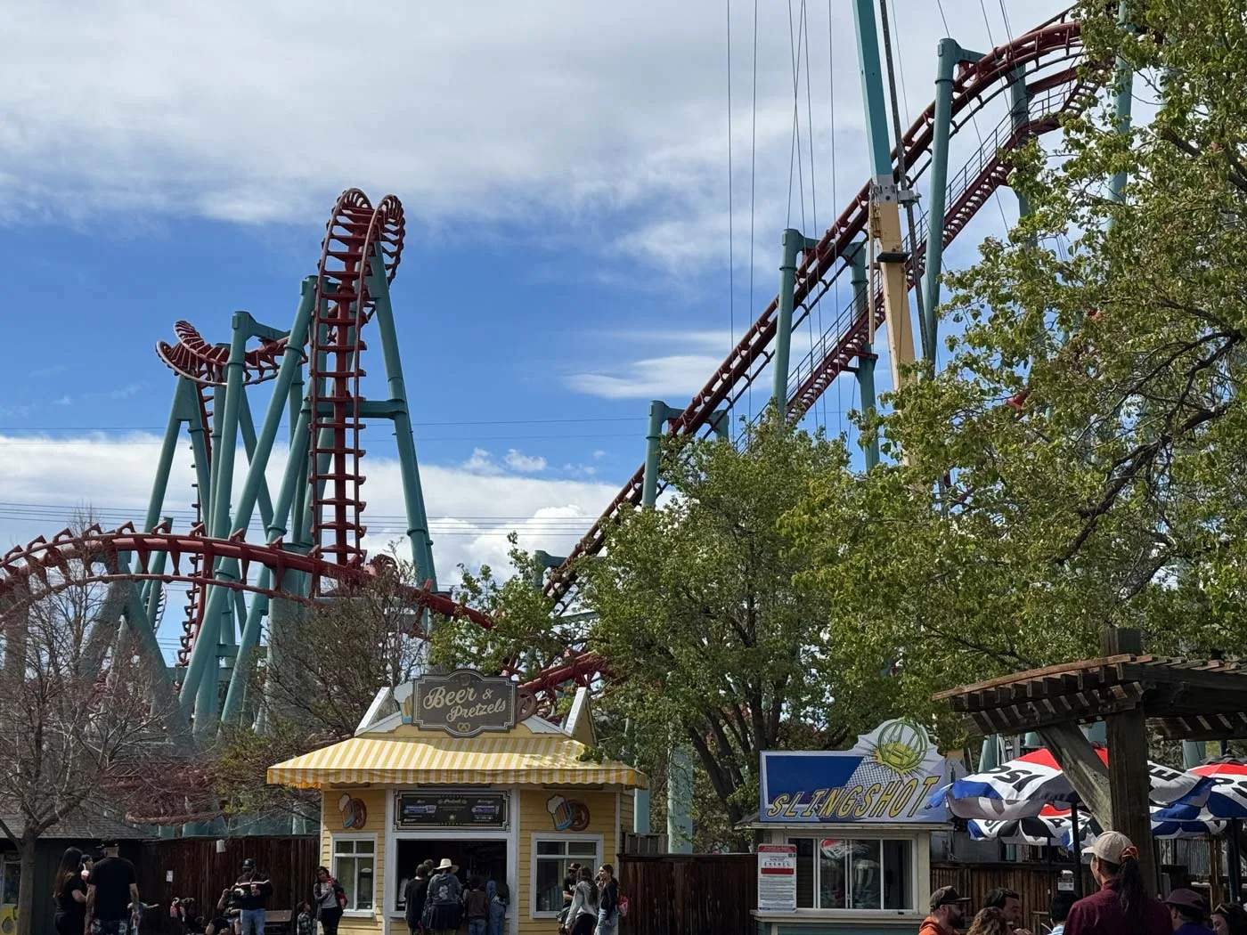 Elitch Gardens in Denver Roller Coaster