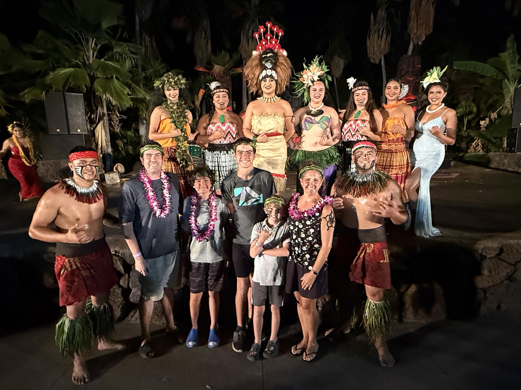 Visiting the Chief's Luau Oahu