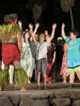 Kids dancing at Chief's Luau in Oahu