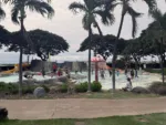 Wet n wild splash pad in Hawaii