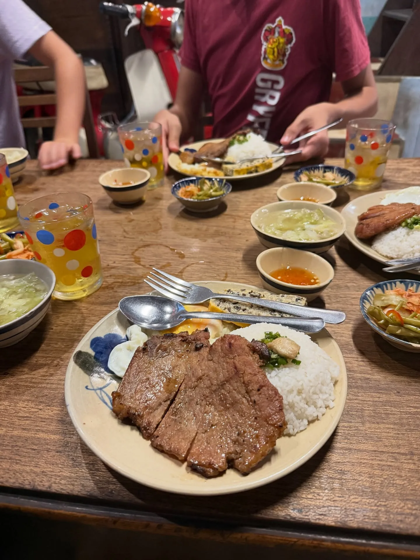 family-friendly cafe in Vietnam with a story