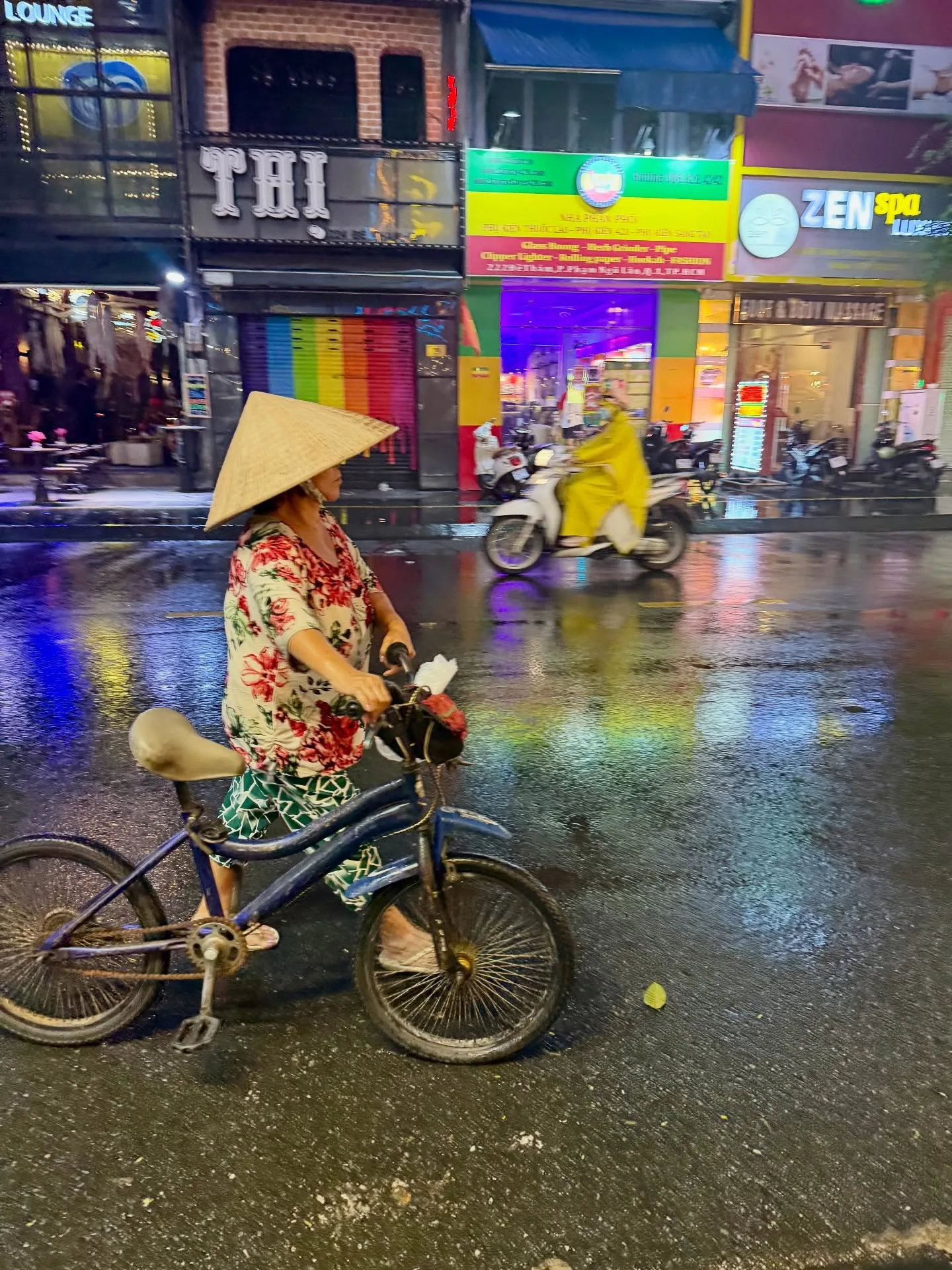 Rain in ho chi minh city while exploring with kids
