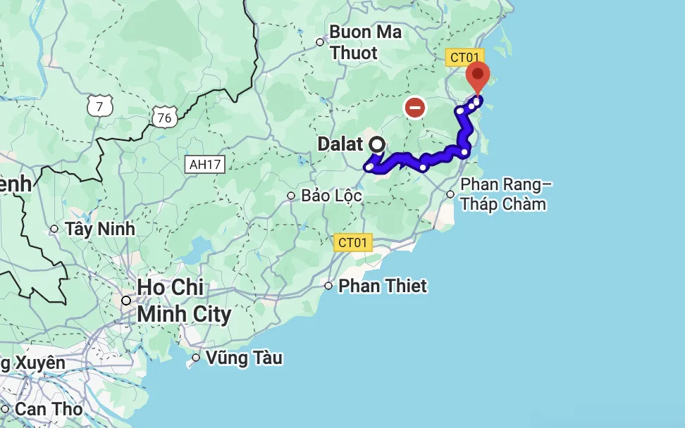 Dalat to Nha Trang Bus