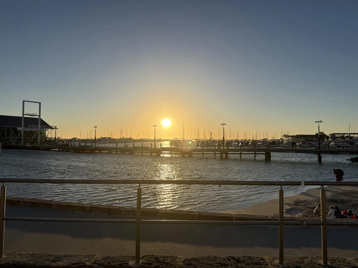 Sunset at HIllarys Boat Harbour