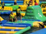 Island Aqua Park is fun for kids and parents