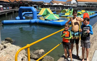 Island Aqua Park, Hillarys: Review from our Family